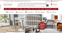 Desktop Screenshot of bpcarpets.com